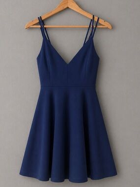 Windsor Navy Blue Mini Dress Women’s Small